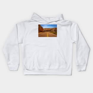 Utah Route State 12 Scenic Drive Kids Hoodie